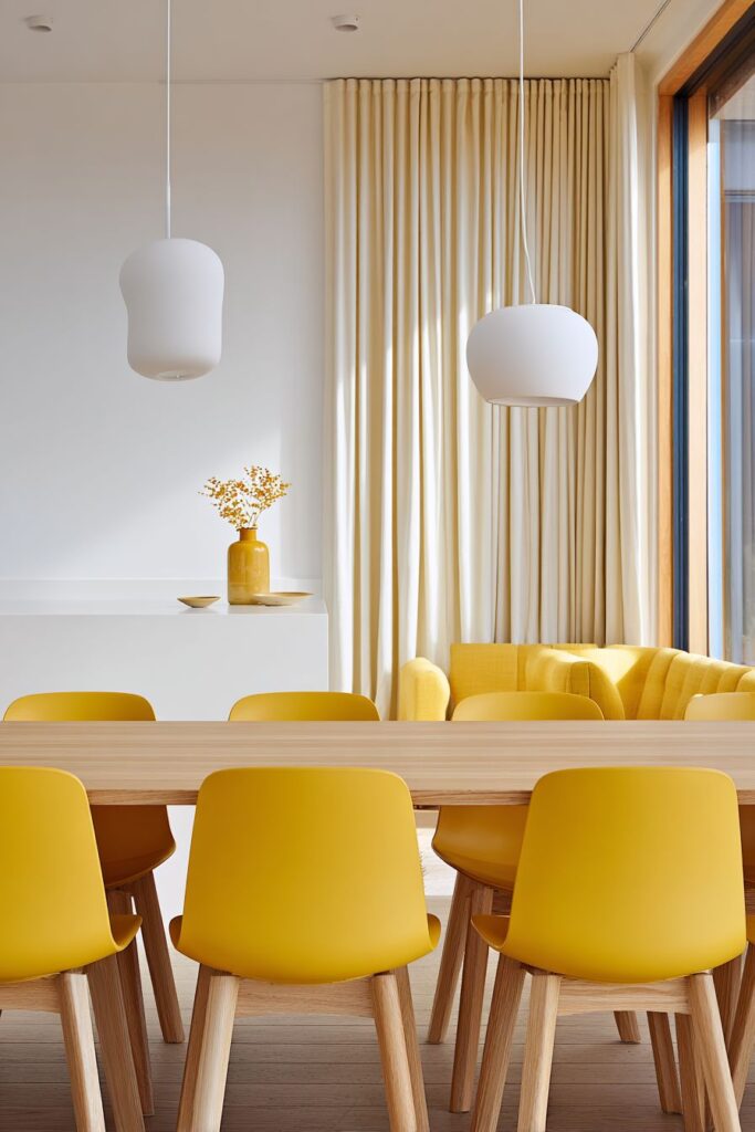 Scandinavian Yellow Serenity