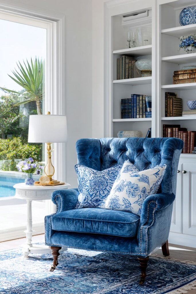 Intimate Reading Nook Sophistication