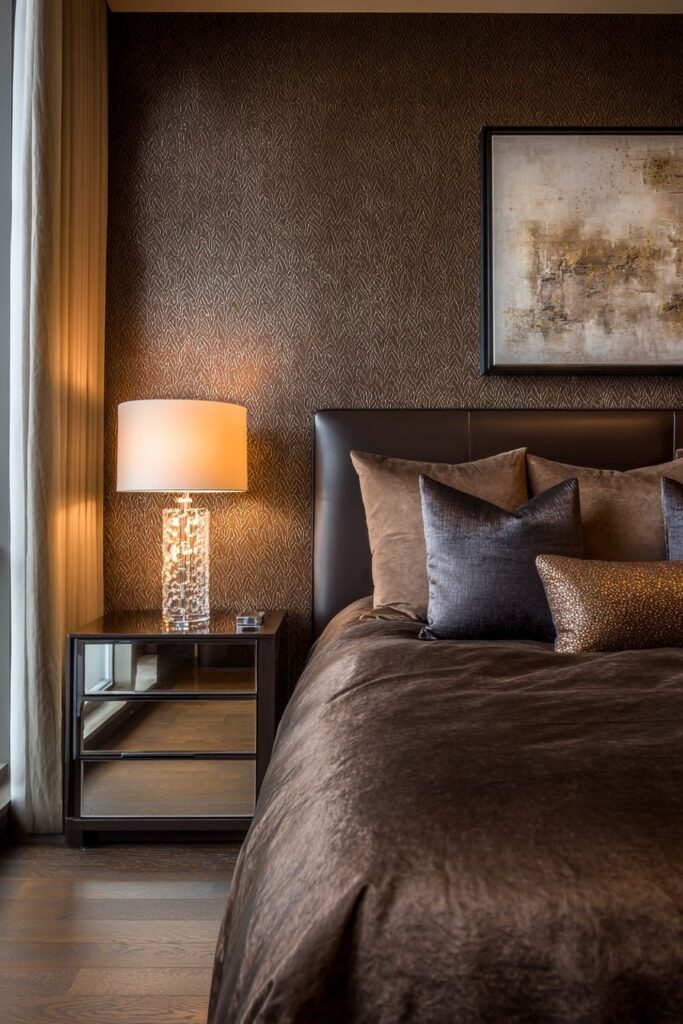 Sophisticated Chocolate Silk Luxury