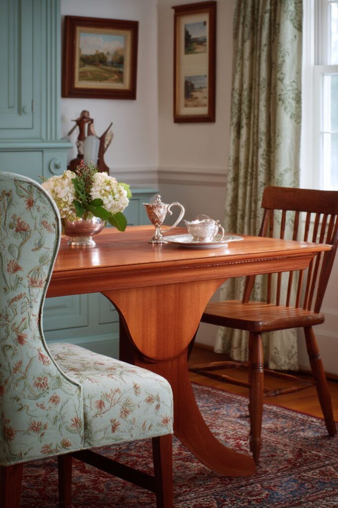 Butterfly Table Cherry Wood Refinement