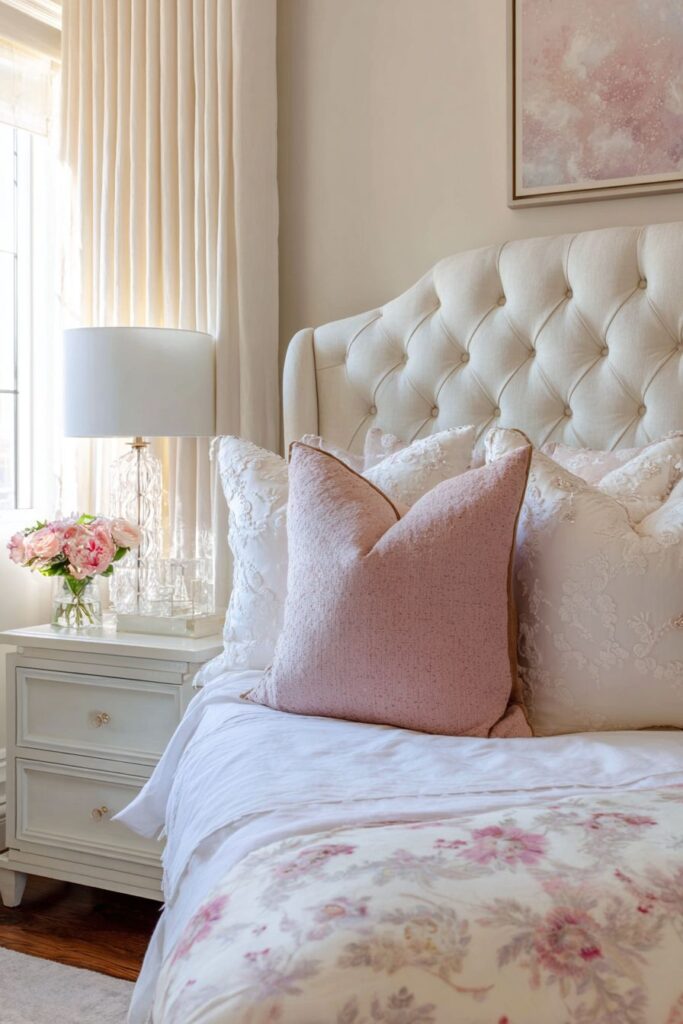 Cohesive Cream and Lace Bedroom Suite