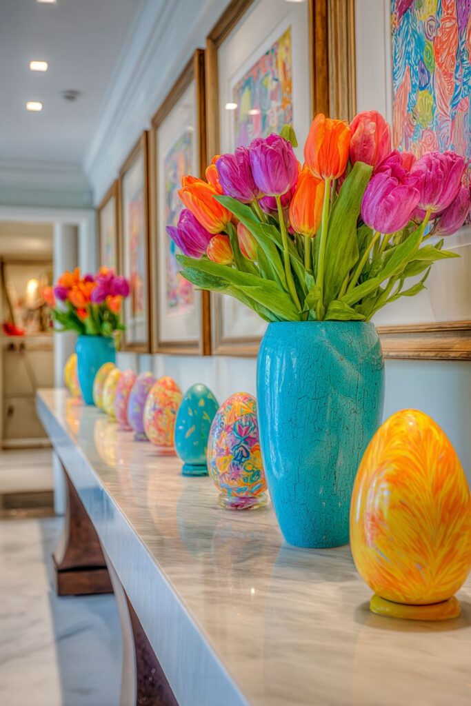 Vibrant Colorful Easter Joy