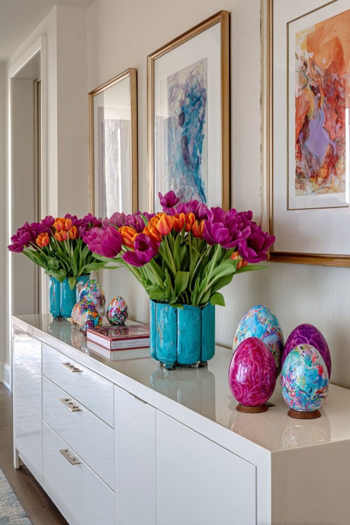 Vibrant Colorful Easter Joy