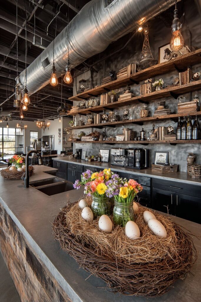 Industrial-Chic Easter Fusion