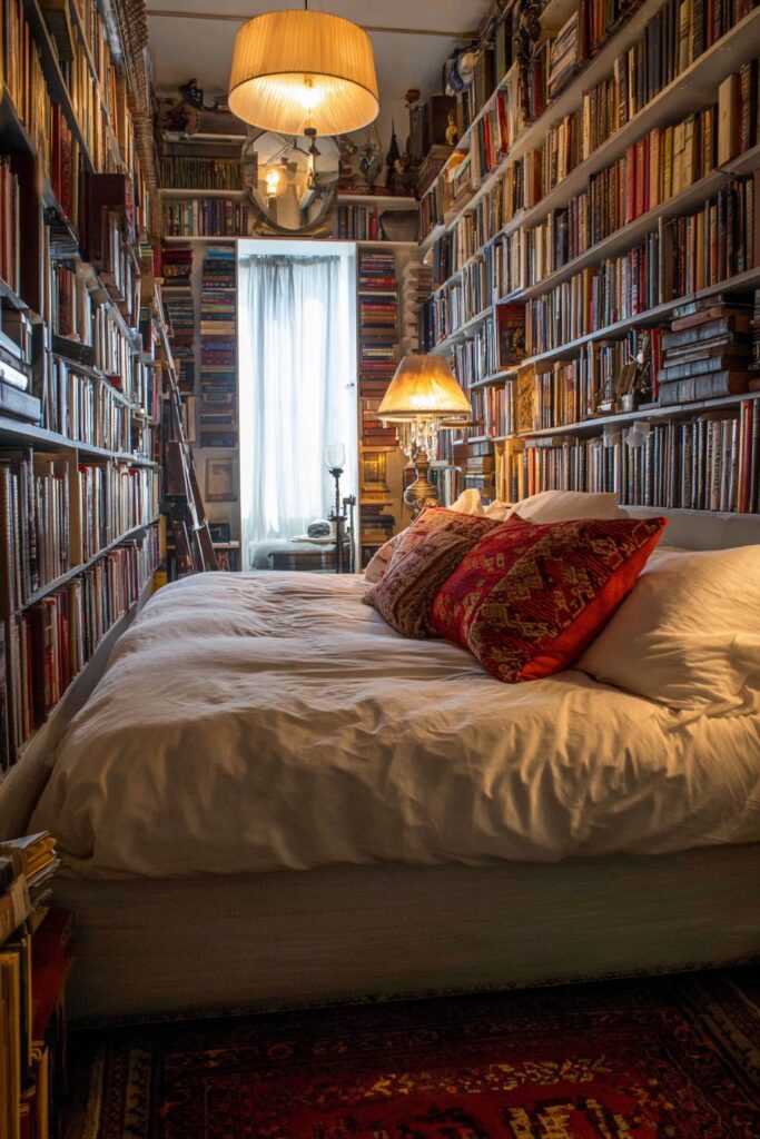 Literary Sanctuary with Curated Comfort