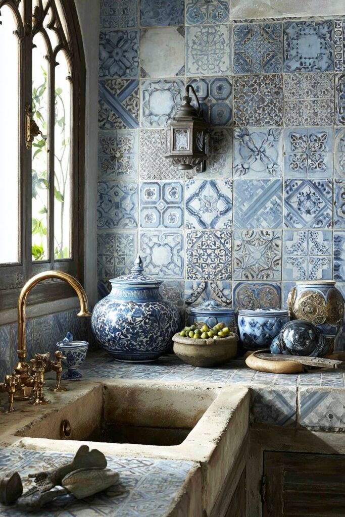 Hand-Painted Tile Artistry