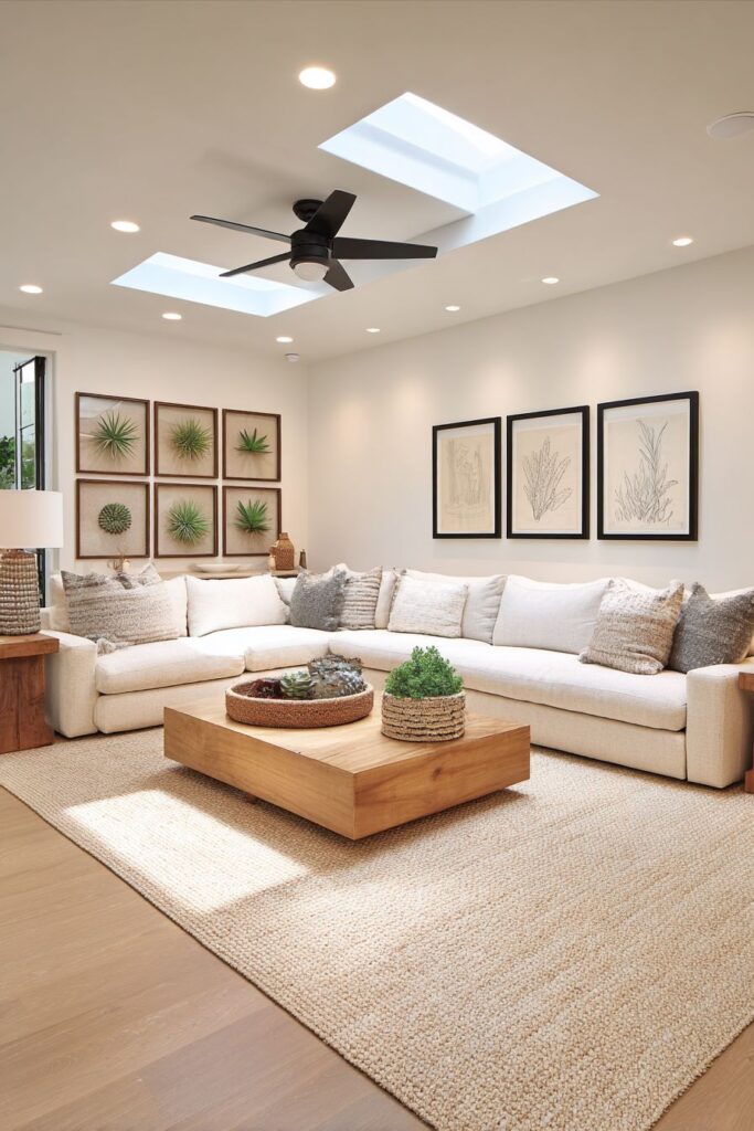 Living Botanical Gallery with Shadow Boxes