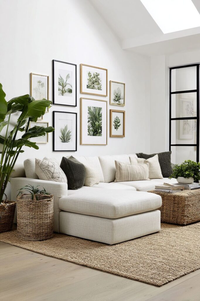 Living Botanical Gallery with Shadow Boxes