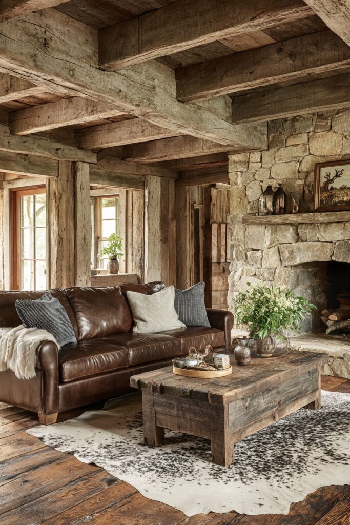 Rustic Authenticity: Celebrating Natural Materials and Honest Construction