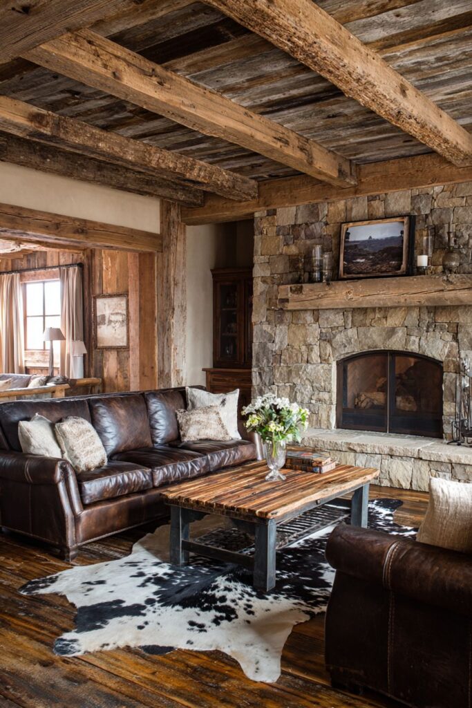 Rustic Authenticity: Celebrating Natural Materials and Honest Construction
