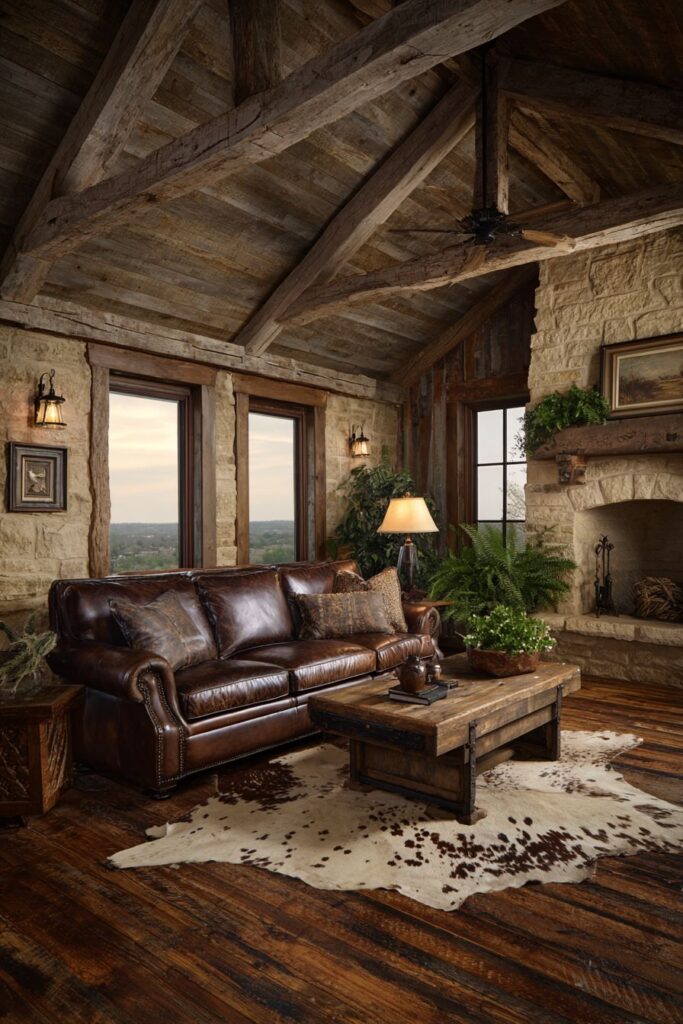 Rustic Authenticity: Celebrating Natural Materials and Honest Construction