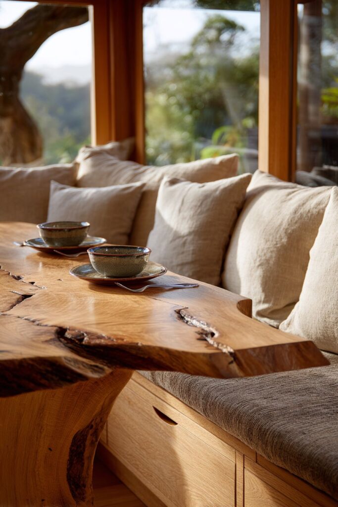 Breakfast Nook with Garden Views