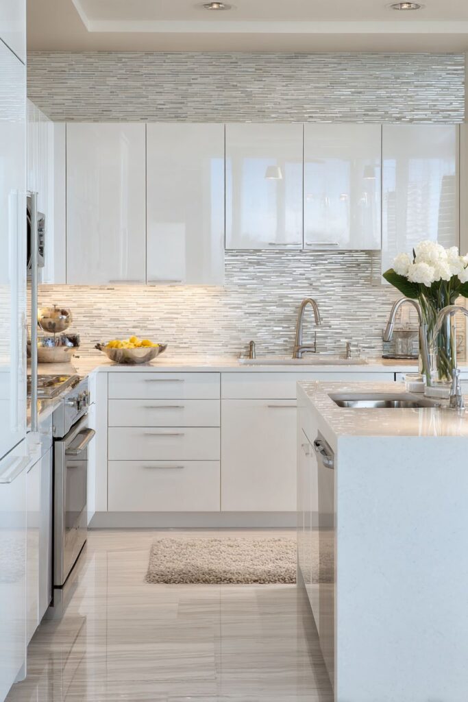 Contemporary Linear Glass Elegance