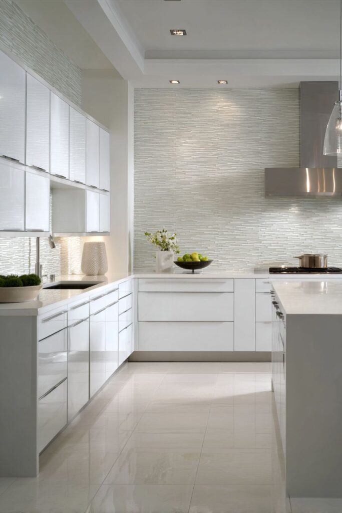 Contemporary Linear Glass Elegance