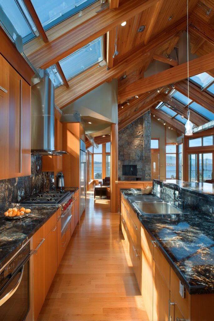 Vaulted Scissor Truss Drama