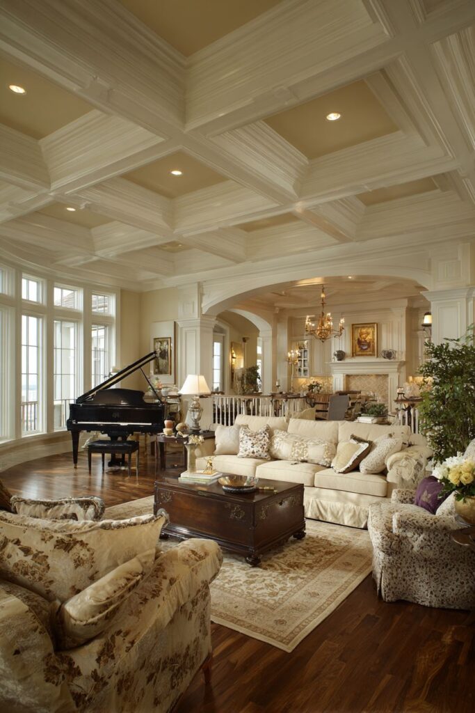 Piano Focal Point with Musical Elegance