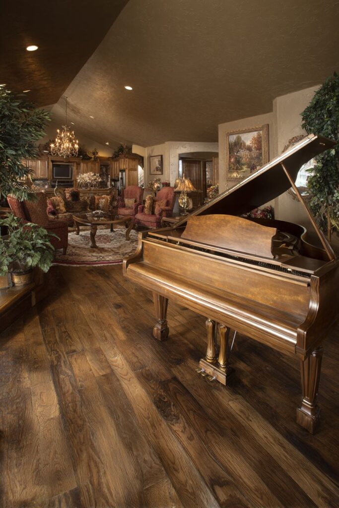 Piano Focal Point with Musical Elegance