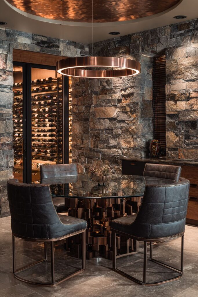 Copper and Navy Maritime Luxury