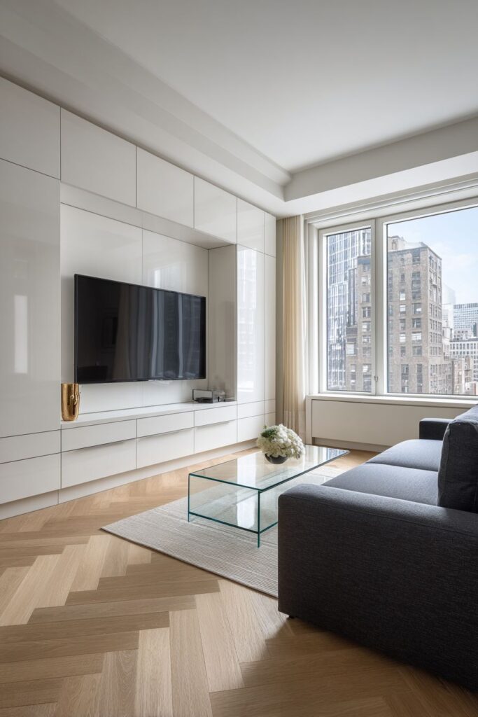 Geometric Media Wall Precision