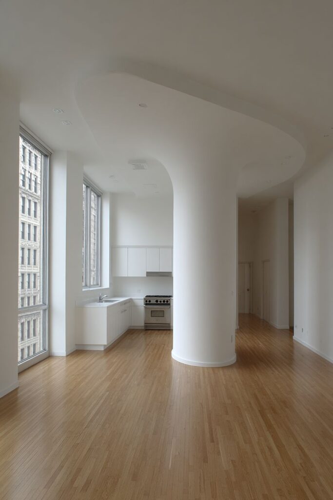 Sculptural Utility Column Innovation