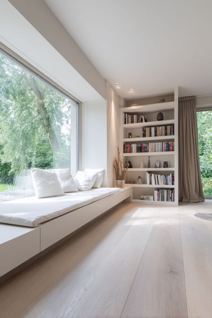 Reading Retreats with Integrated Storage