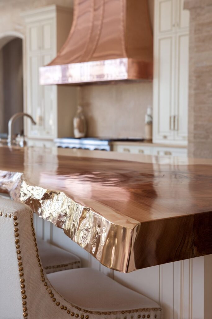 Rustic Glamour Material Mix