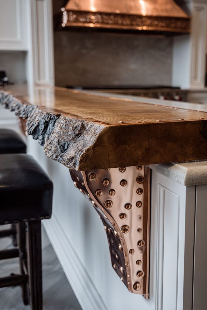 Rustic Glamour Material Mix