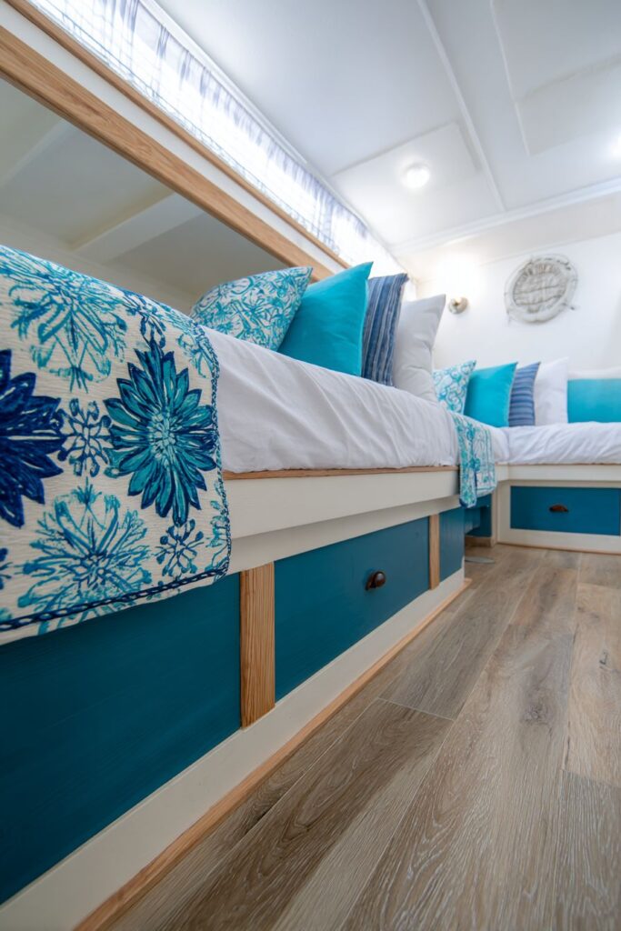 Captain's Beds with Extensive Built-In Storage