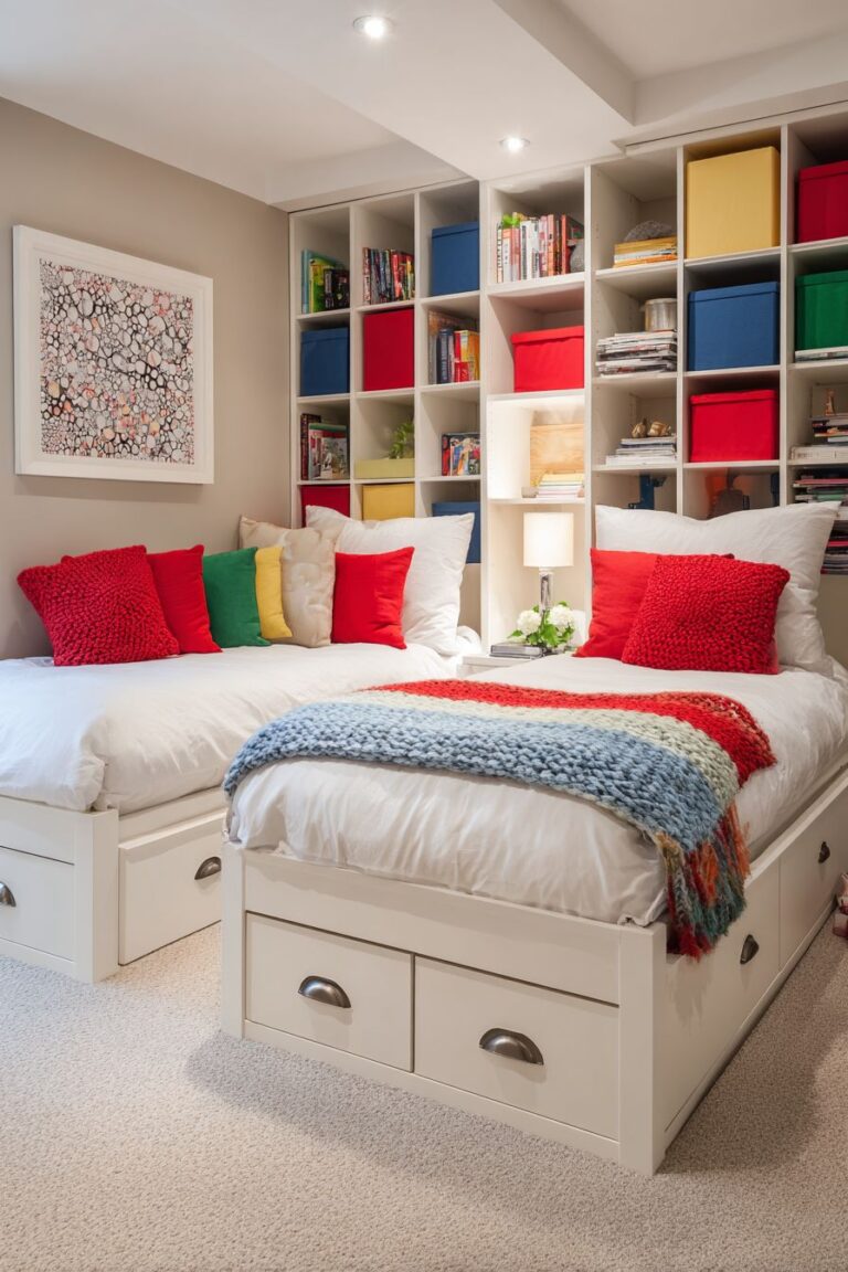 Small room 2 beds ideas