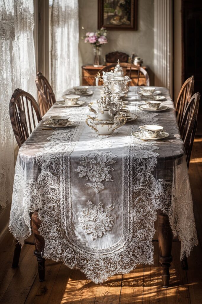 Vintage Lace Delicate Artistry