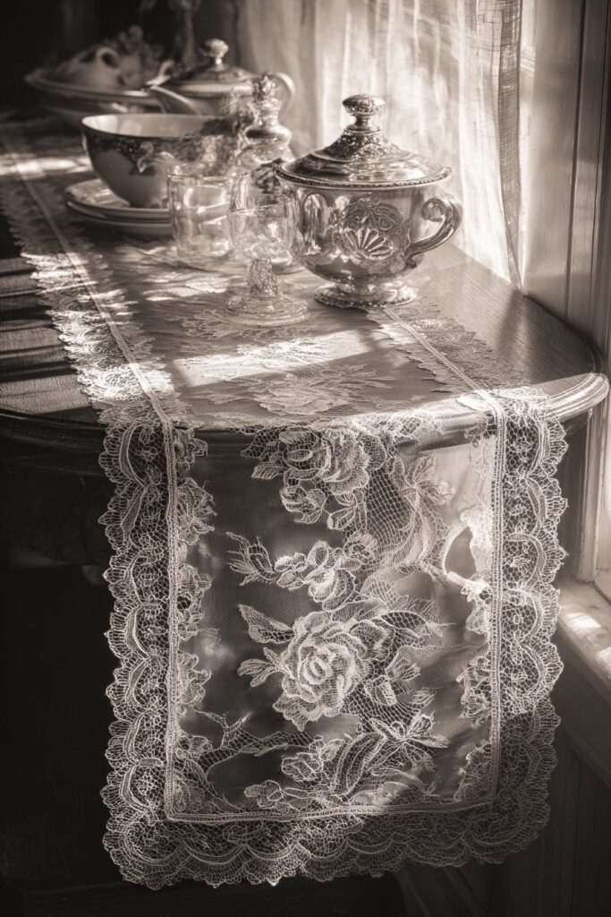 Vintage Lace Delicate Artistry