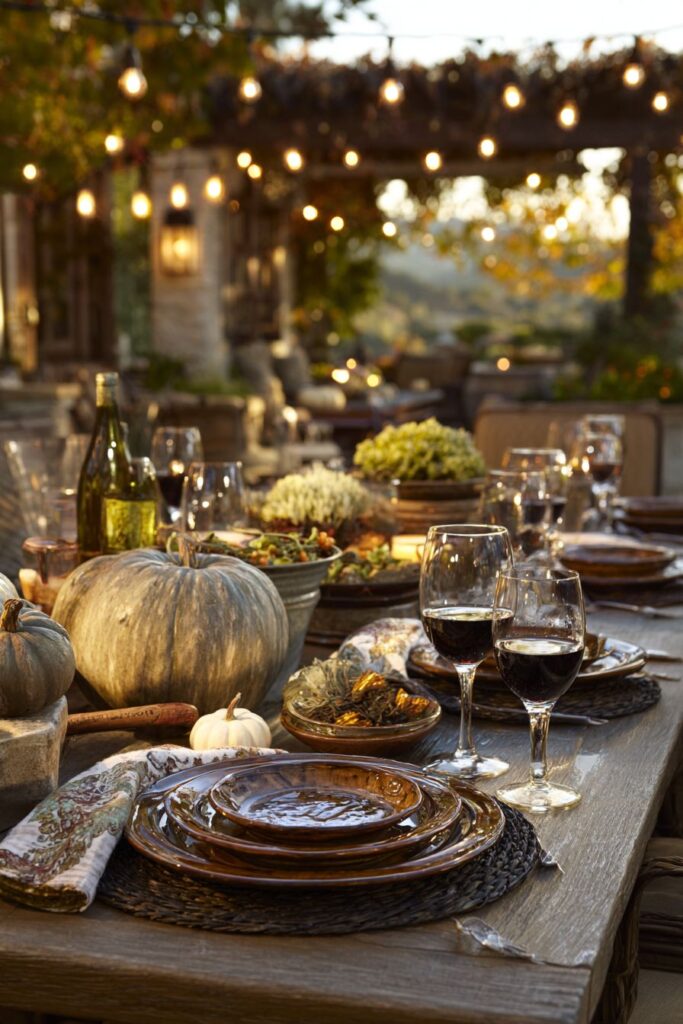 Casual Outdoor Entertaining