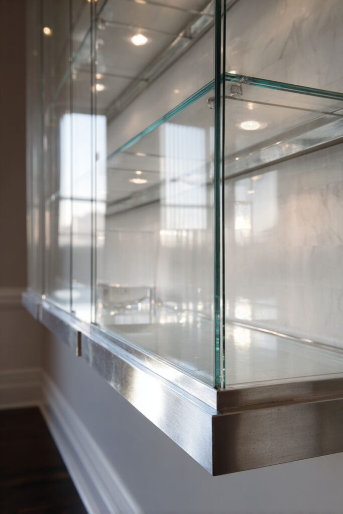 Glass and Aluminum Modern Elegance