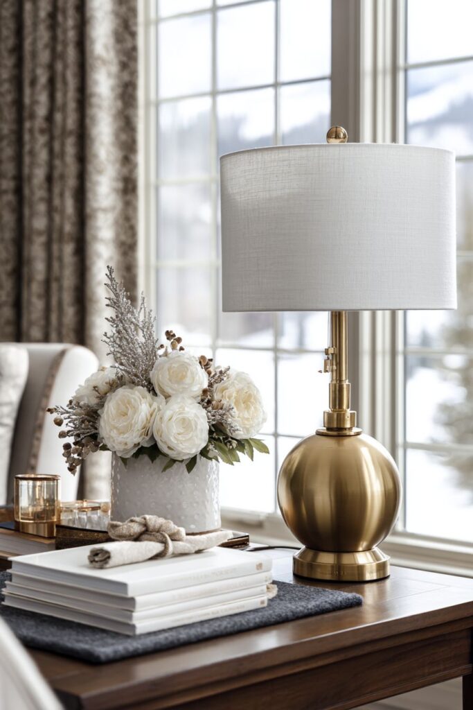 Winter Home Office Sanctuary