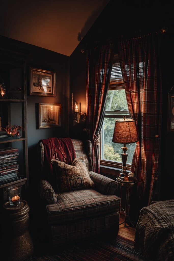 Dark Academia Holiday Sophistication