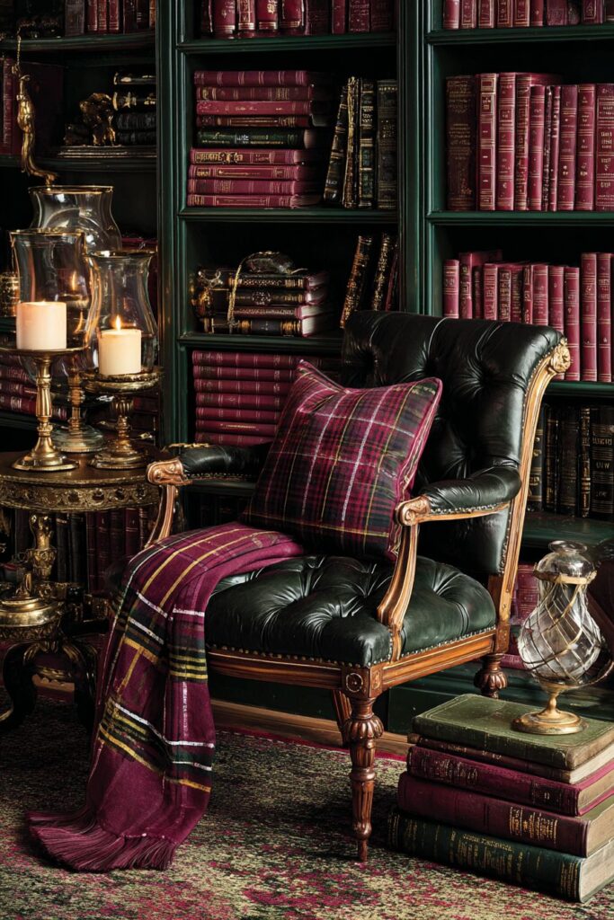 Dark Academia Holiday Sophistication