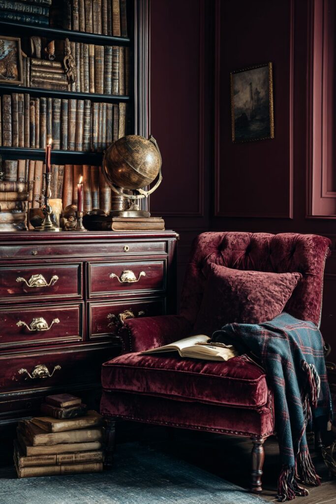 Dark Academia Holiday Sophistication