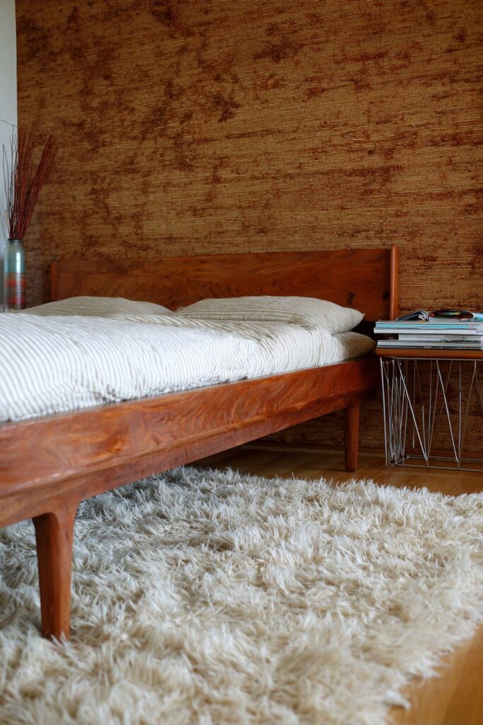 Grasscloth Wallpaper Accent Wall