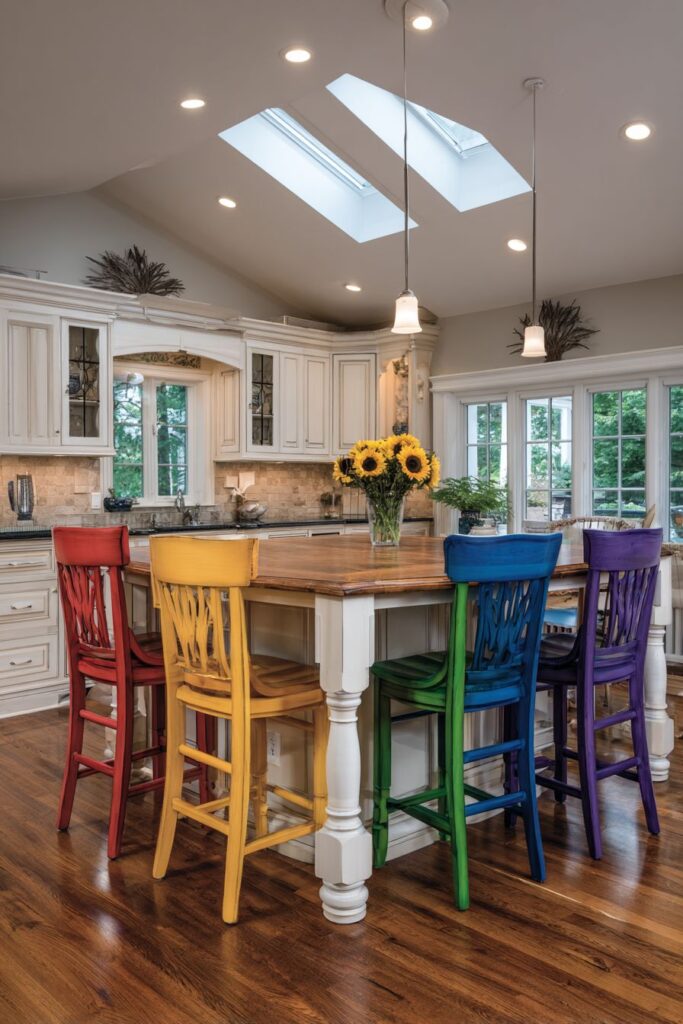 Rainbow Seating Celebration