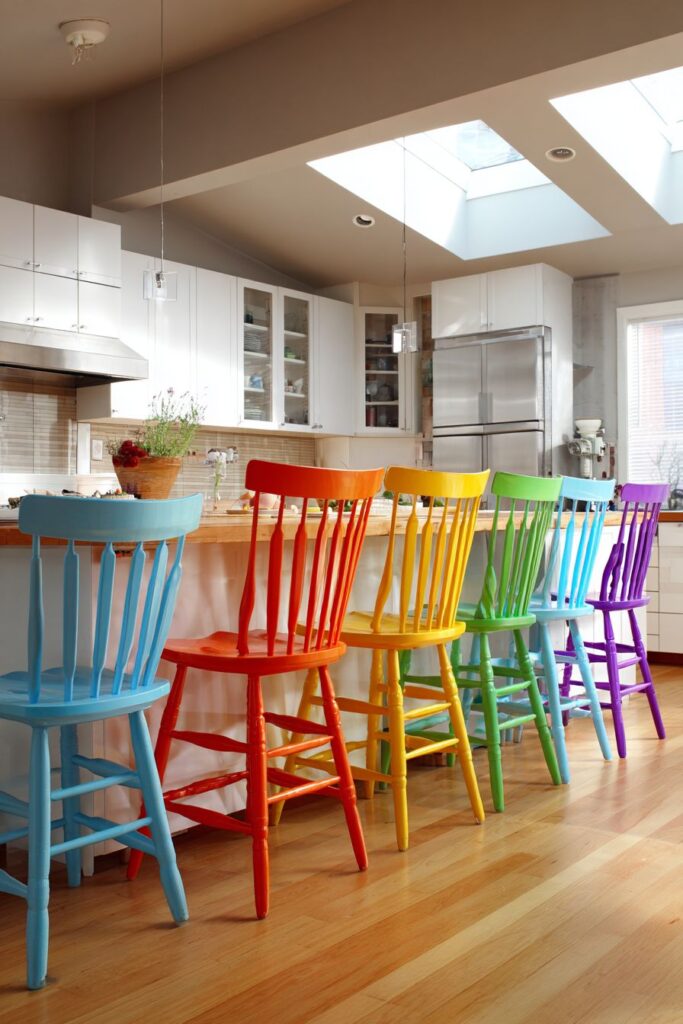 Rainbow Seating Celebration