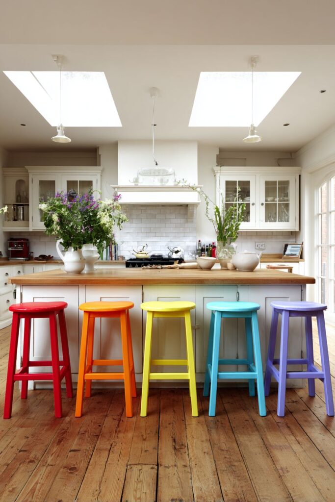 Rainbow Seating Celebration