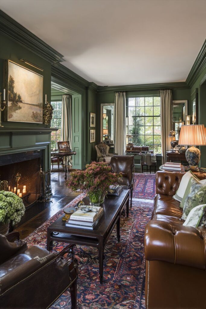 Traditional Forest Green Elegance