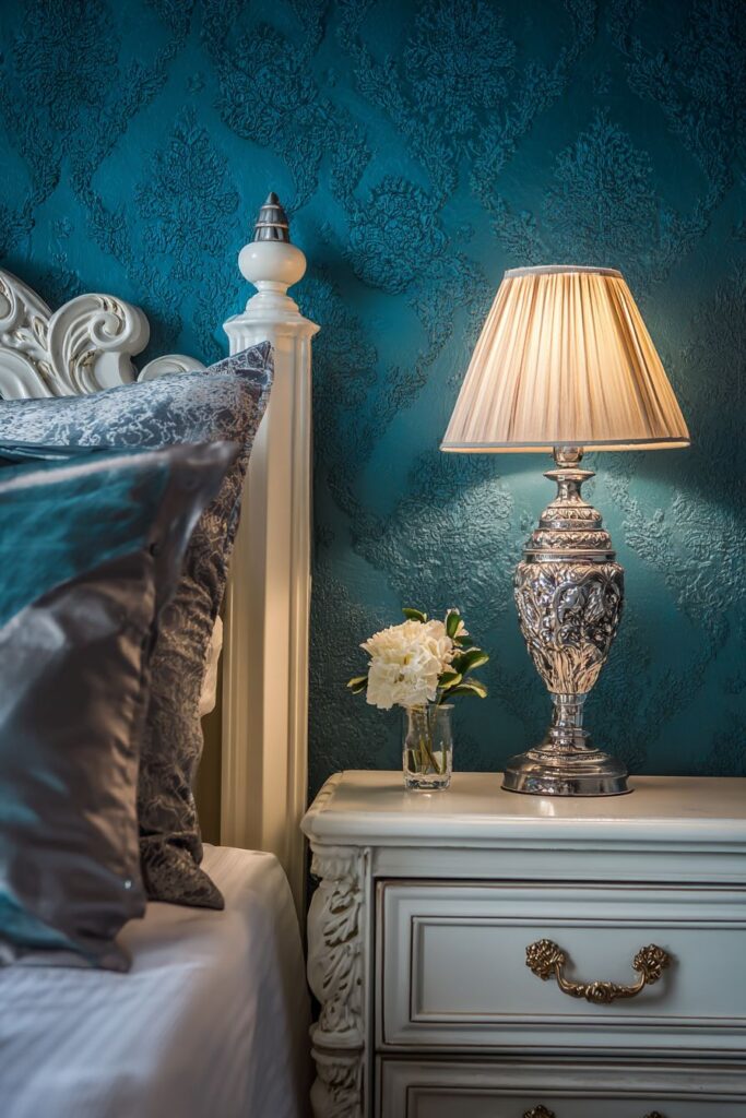 Traditional Elegance with Damask Wallpaper