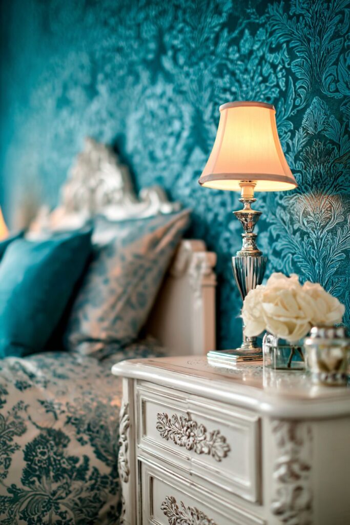 Traditional Elegance with Damask Wallpaper
