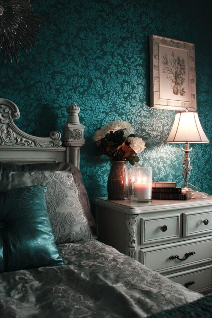Traditional Elegance with Damask Wallpaper