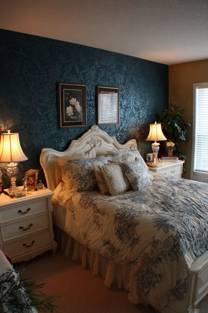 Traditional Elegance with Damask Wallpaper