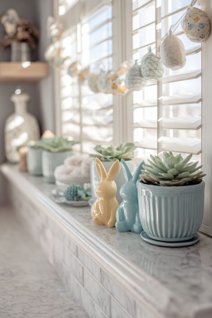 Window Treatment Easter Charm