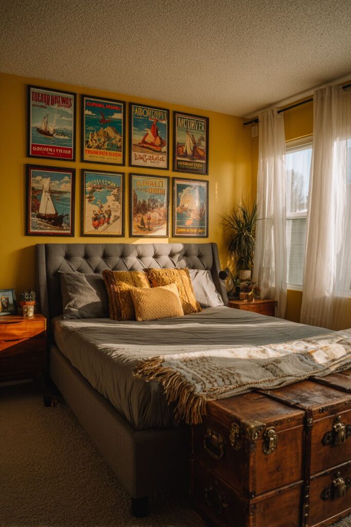 Adventurous Mustard and Retro Travel