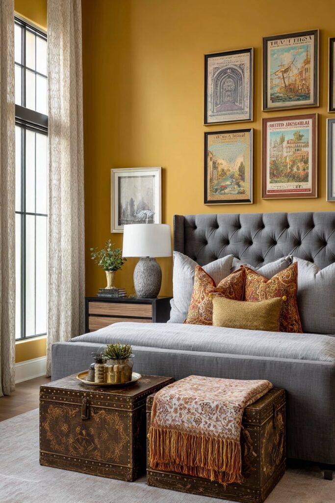 Adventurous Mustard and Retro Travel