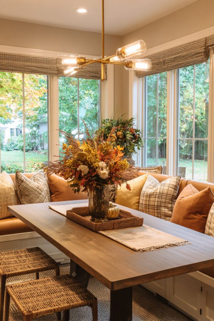 Dining Banquette Autumn Luxury